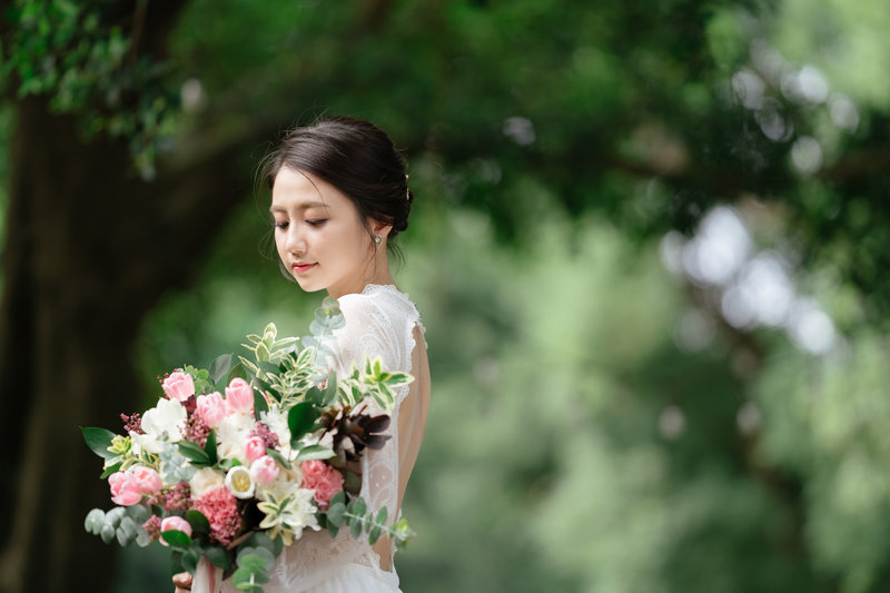 LINN  美式婚紗