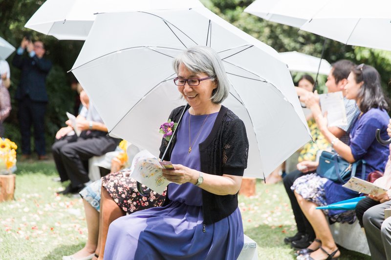 戶外婚禮雨備