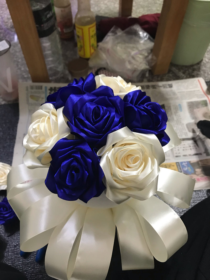 手作,珠寶捧花,捧花,DIY
