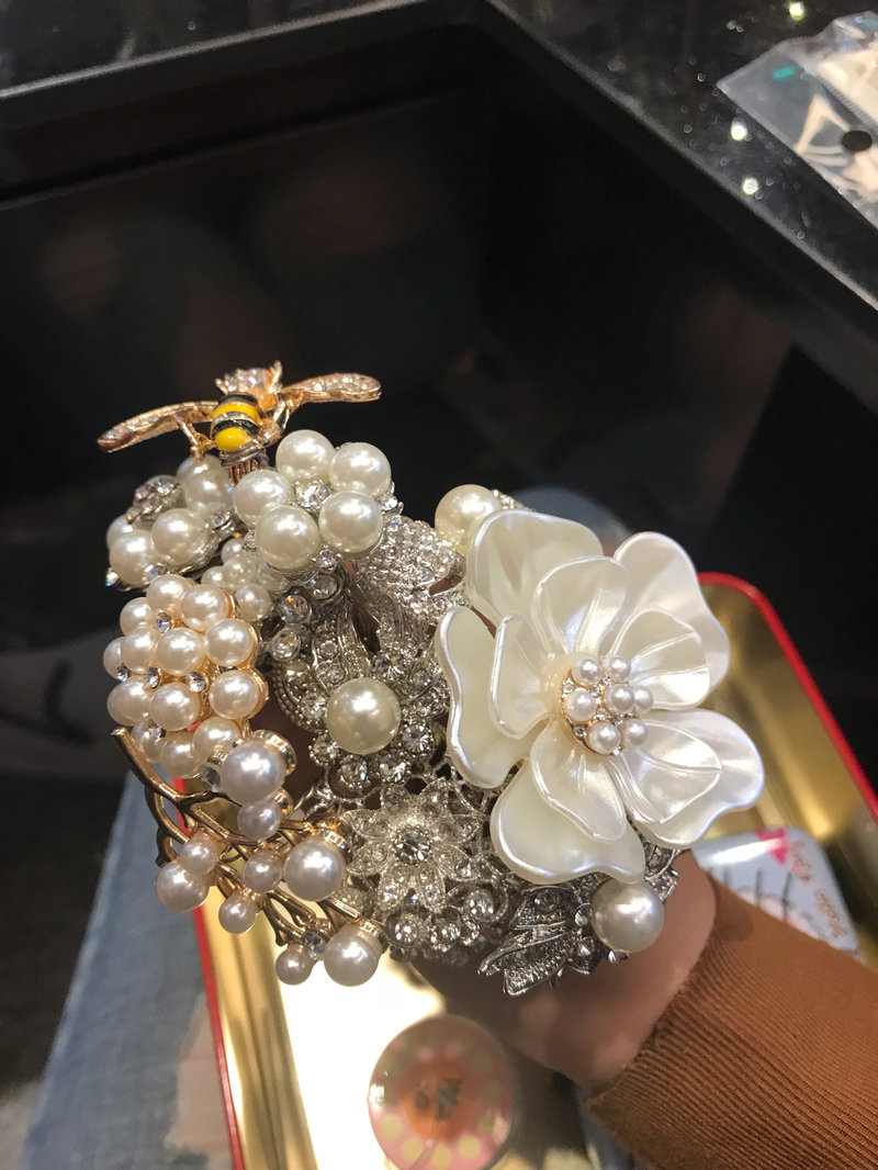 手作,珠寶捧花,捧花,DIY