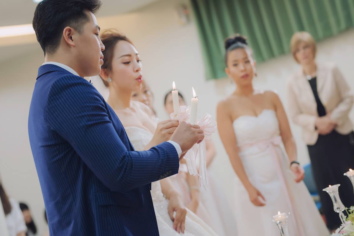 教堂婚禮,教會婚禮攝影,基督教結婚,J-Love