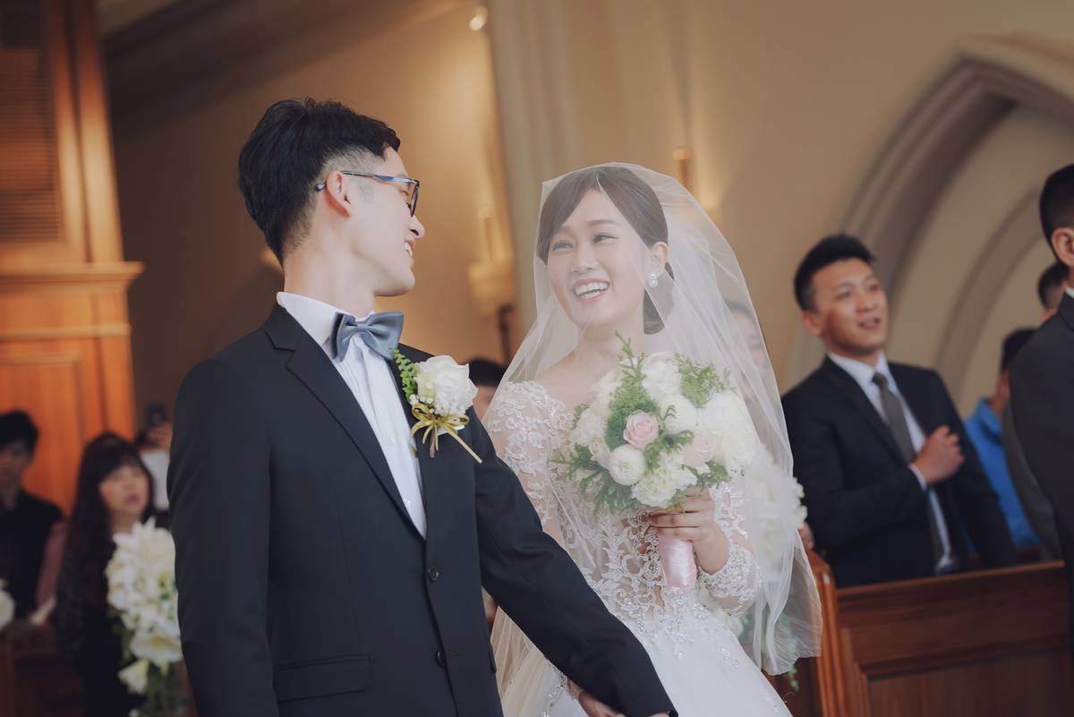 教堂婚禮,教會婚禮攝影,基督教結婚,J-Love