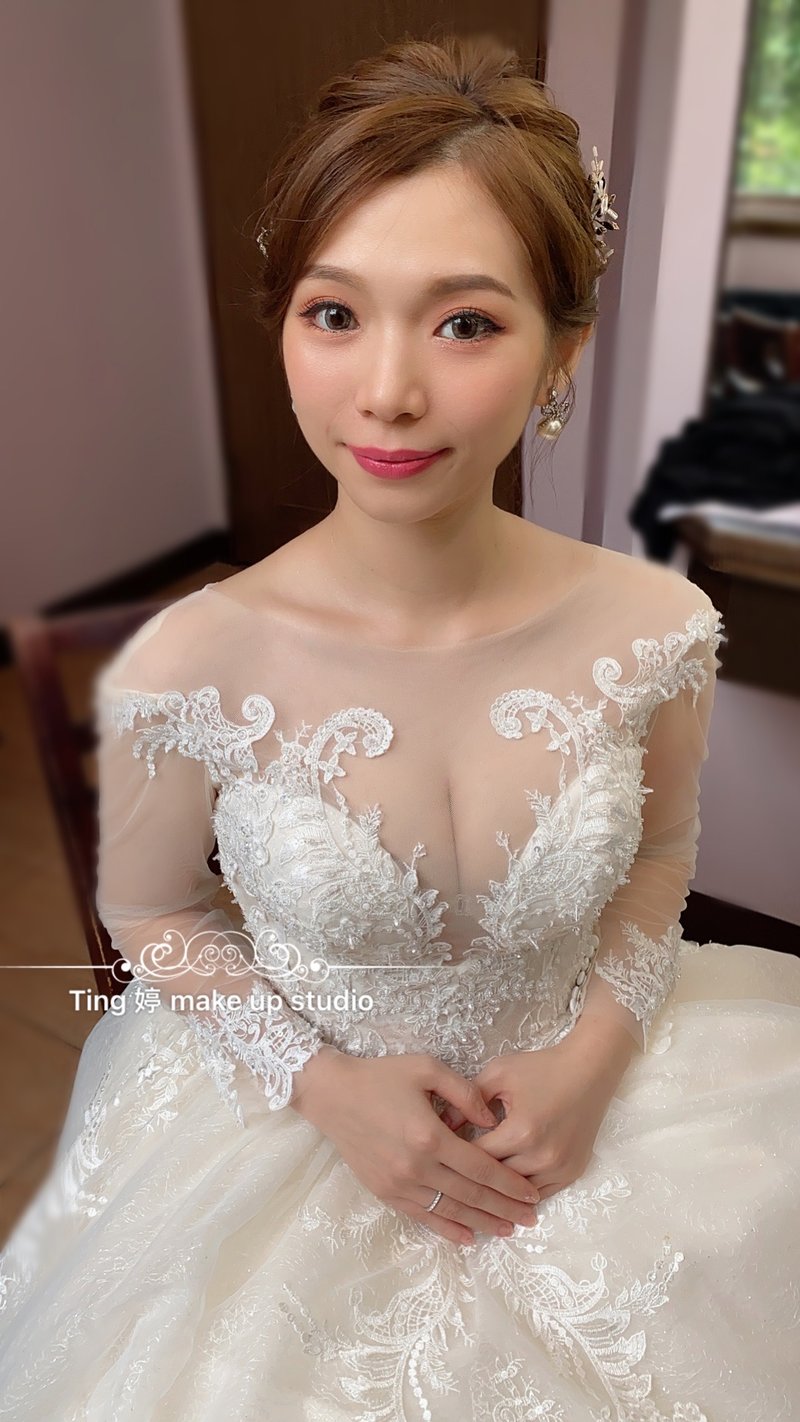 桃園新秘,桃園新娘秘書,桃園新秘推薦,Ting婷 make up studio