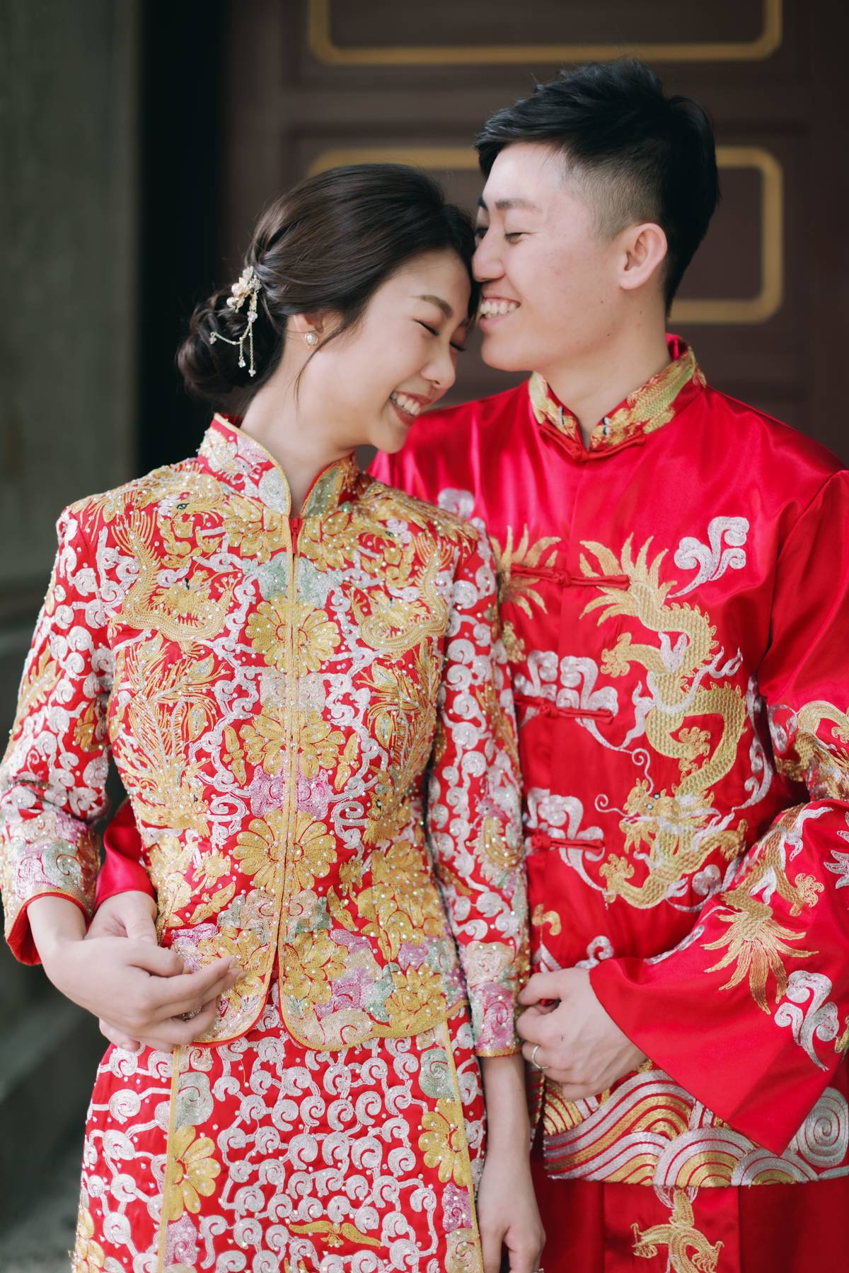 龍鳳褂,中式旗袍,中式婚紗,中式禮服,台中婚紗